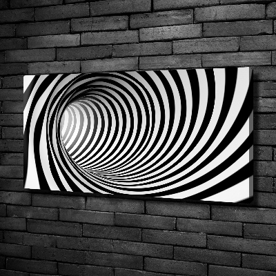 Foto op canvas 3D-tunnel