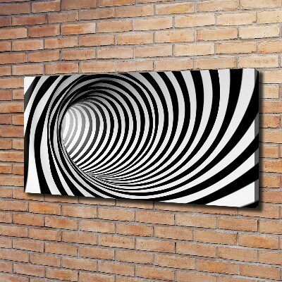 Foto op canvas 3D-tunnel