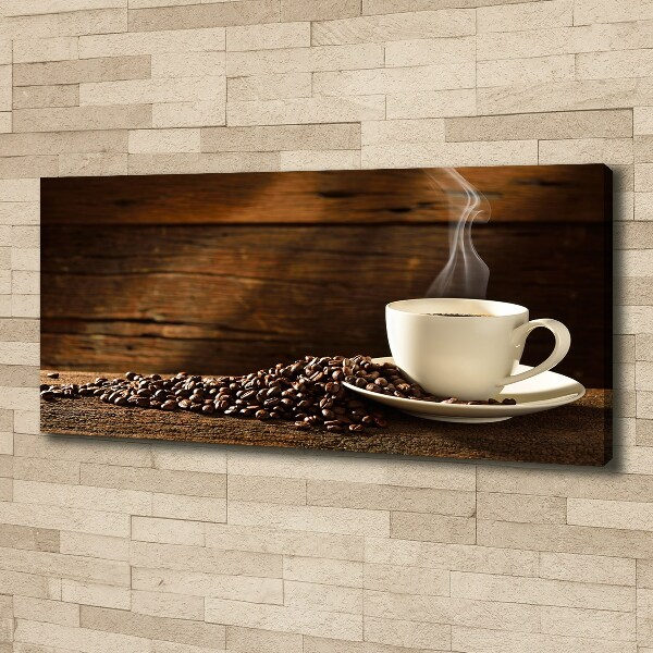 Canvas foto Een kopje koffie