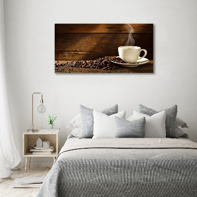 Canvas foto Een kopje koffie
