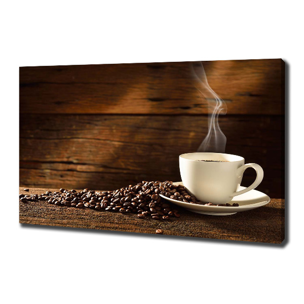 Canvas foto Een kopje koffie