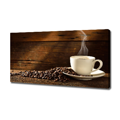 Canvas foto Een kopje koffie
