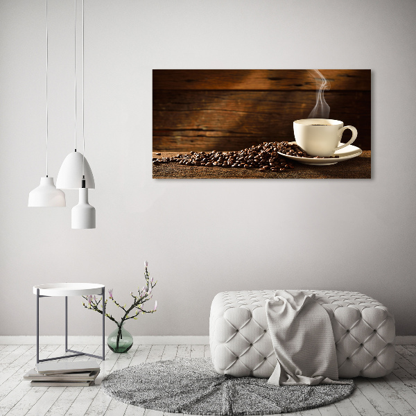 Canvas foto Een kopje koffie