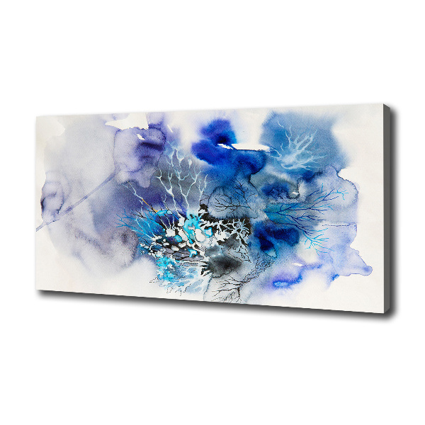 Foto canvas Abstracte bloemen