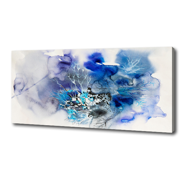 Foto canvas Abstracte bloemen