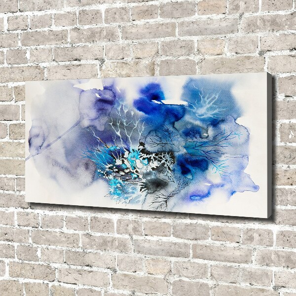 Foto canvas Abstracte bloemen