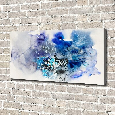 Foto canvas Abstracte bloemen