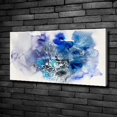 Foto canvas Abstracte bloemen