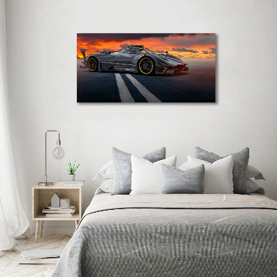 Schilderij op canvas Racer