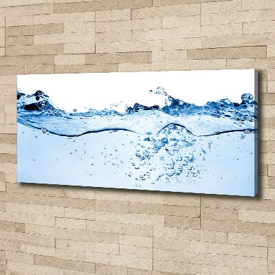 Schilderij op canvas Water