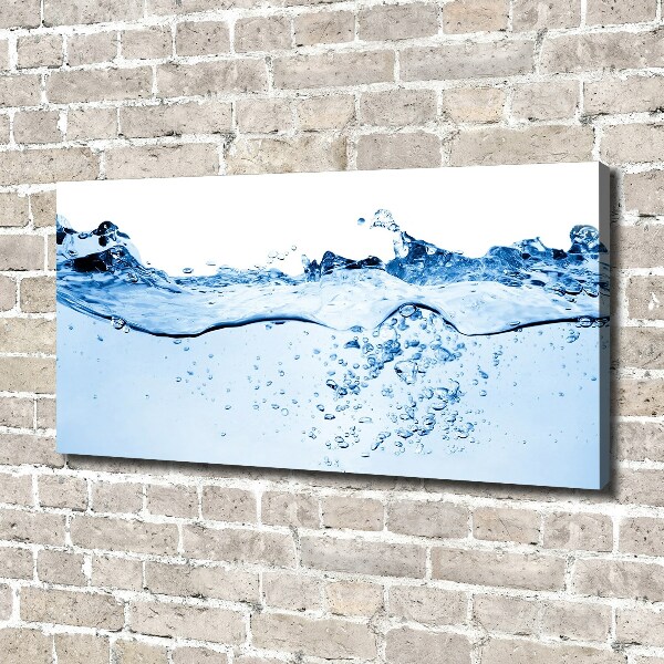 Schilderij op canvas Water