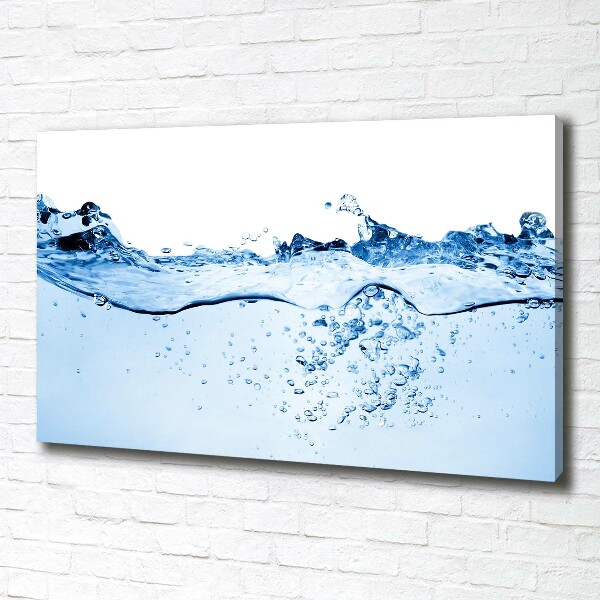 Schilderij op canvas Water