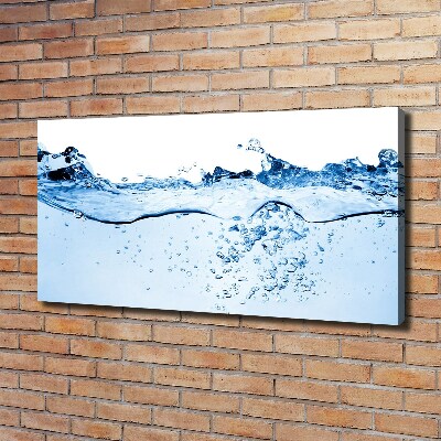 Schilderij op canvas Water