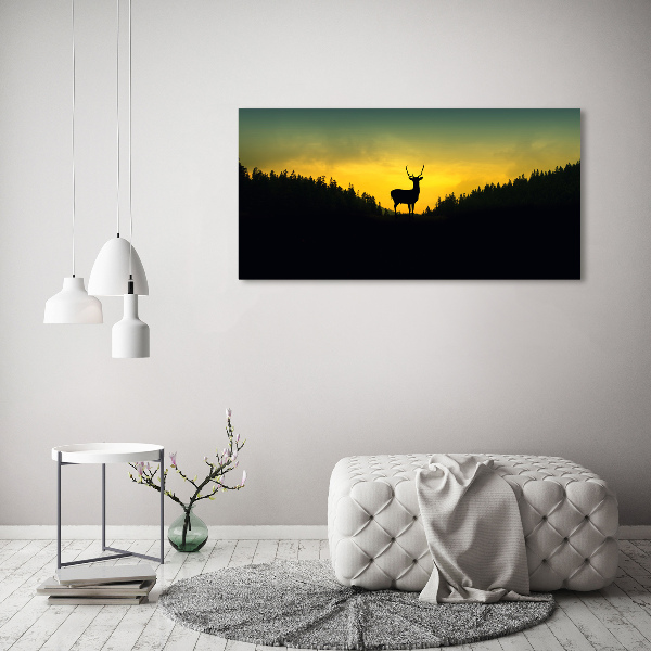 Foto canvas Hert