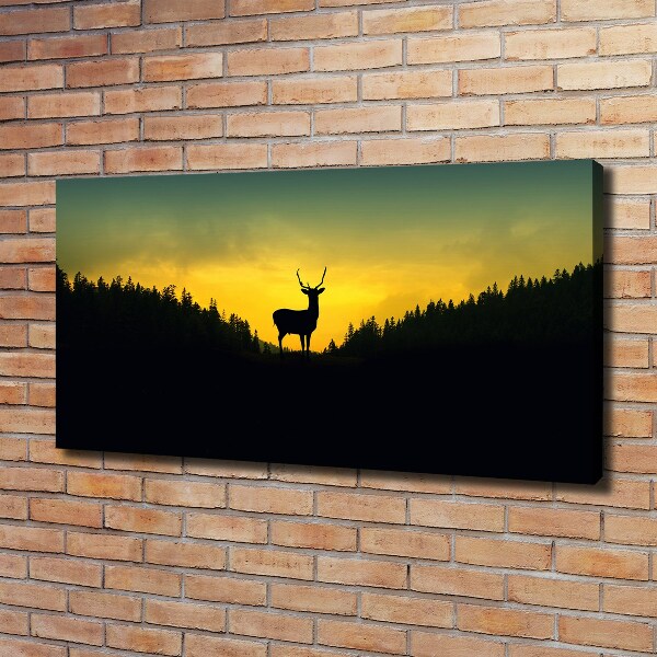 Foto canvas Hert