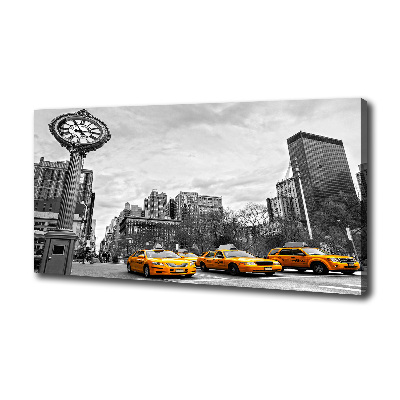 Foto op canvas New Yorkse taxi's