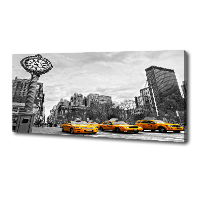Foto op canvas New Yorkse taxi's