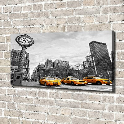 Foto op canvas New Yorkse taxi's