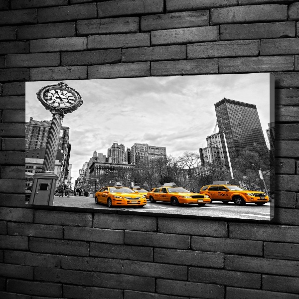 Foto op canvas New Yorkse taxi's