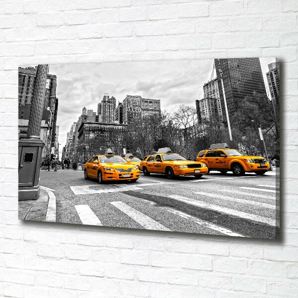 Foto op canvas New Yorkse taxi's