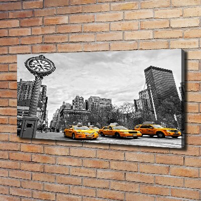 Foto op canvas New Yorkse taxi's