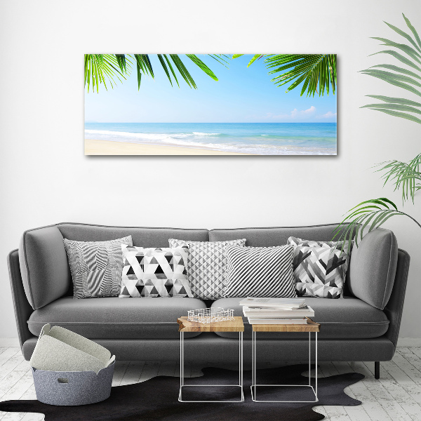Foto canvas Tropisch strand