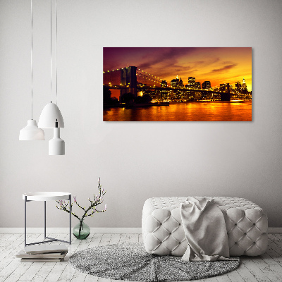 Foto canvas Brooklynbrug