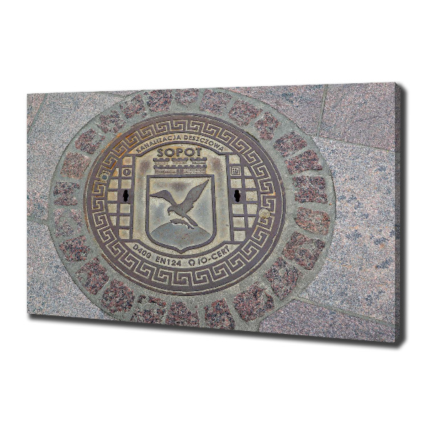 Canvas schilderij Sopot-put