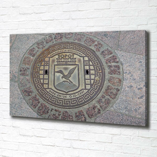 Canvas schilderij Sopot-put