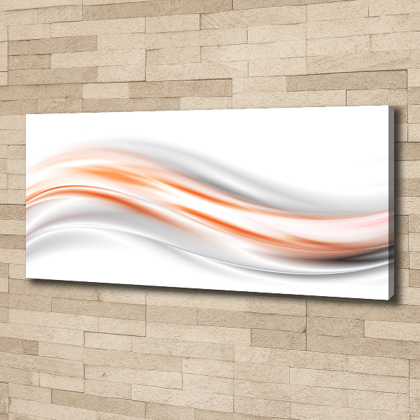 Foto op canvas Abstracte golven