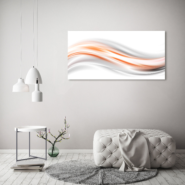 Foto op canvas Abstracte golven