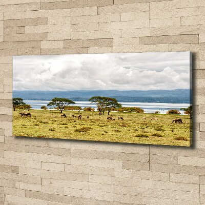 Foto op canvas Naivasha-meer