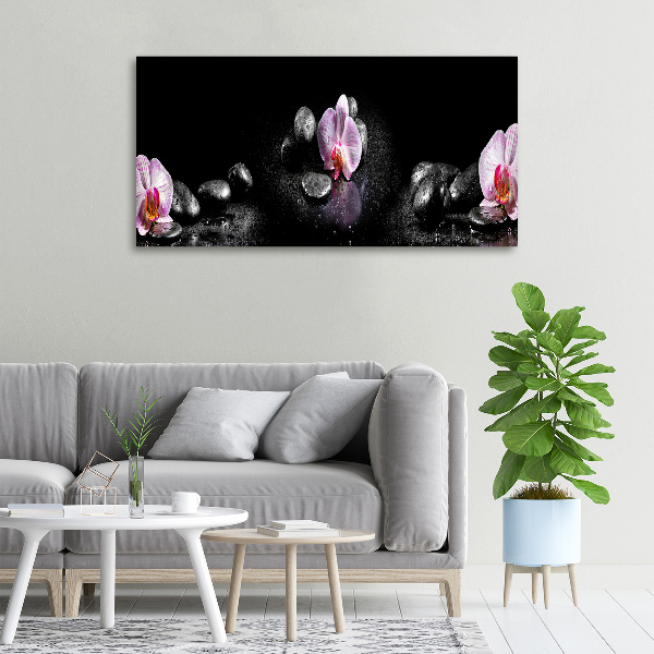 Canvas schilderij Orchidee