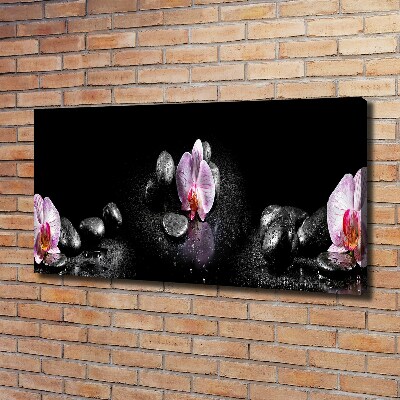 Canvas schilderij Orchidee