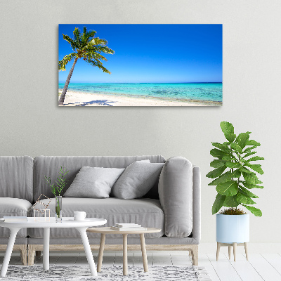 Schilderij op canvas Tropisch strand