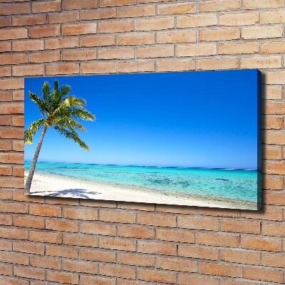 Schilderij op canvas Tropisch strand