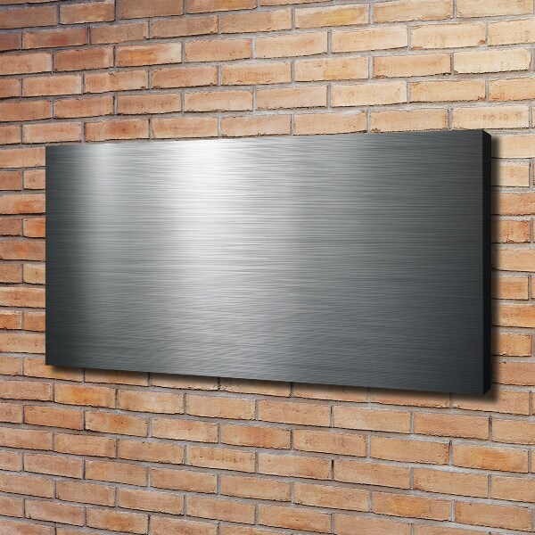 Schilderij op canvas Metalen achtergrond
