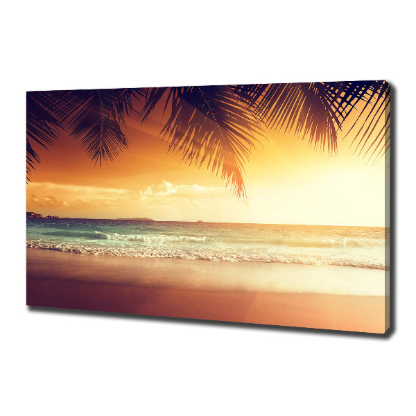 Canvas foto Tropisch strand