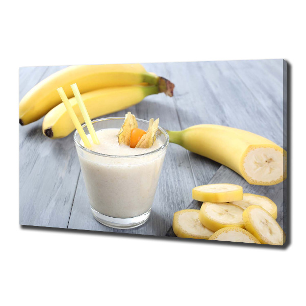 Foto op canvas Bananencocktail