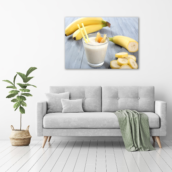 Foto op canvas Bananencocktail