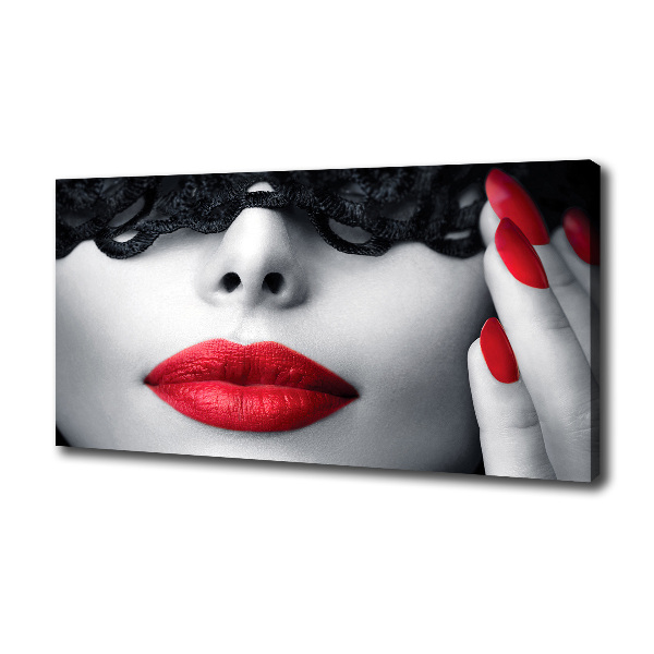 Canvas foto Kanten masker