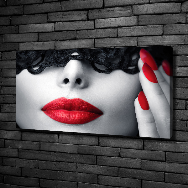 Canvas foto Kanten masker