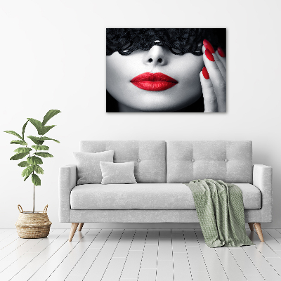 Canvas foto Kanten masker