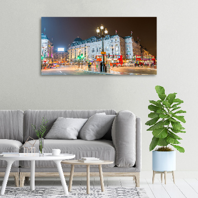 Canvas schilderij Londen 's nachts