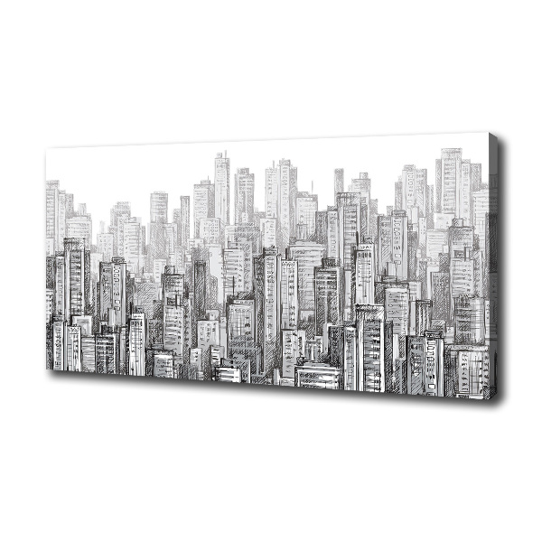 Foto canvas Wolkenkrabbers