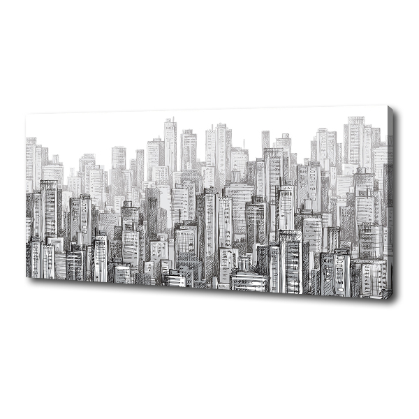 Foto canvas Wolkenkrabbers