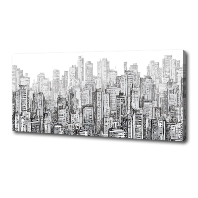 Foto canvas Wolkenkrabbers