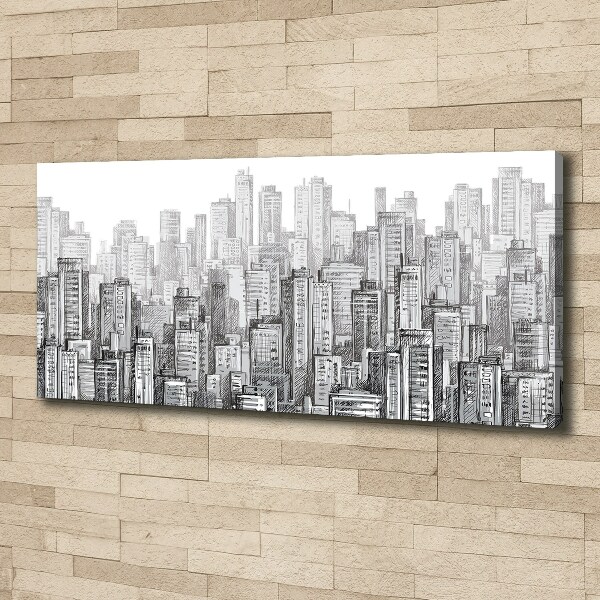 Foto canvas Wolkenkrabbers