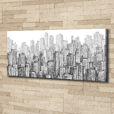 Foto canvas Wolkenkrabbers