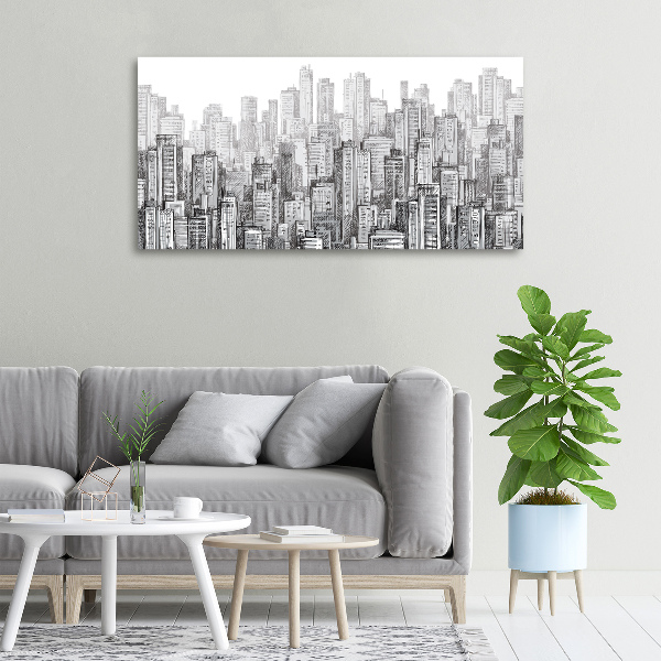 Foto canvas Wolkenkrabbers